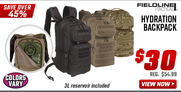 Fieldline Surge Tactical Hydration Backpack