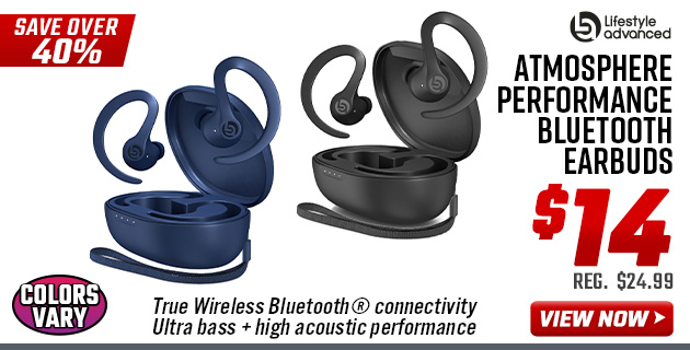Lifestyle Advanced Atmosphere Performance Bluetooth Earbuds