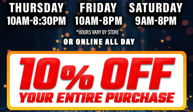 10% Off. Exclusions apply. Use code E251030