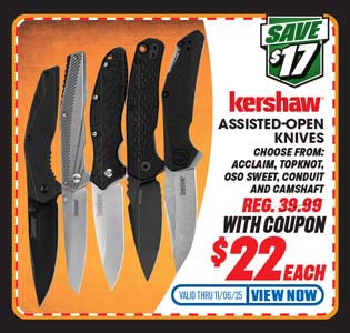 Kershaw Assisted-Open Knife