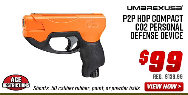 Umarex P2P HDP Compact CO2 Personal Defense Device