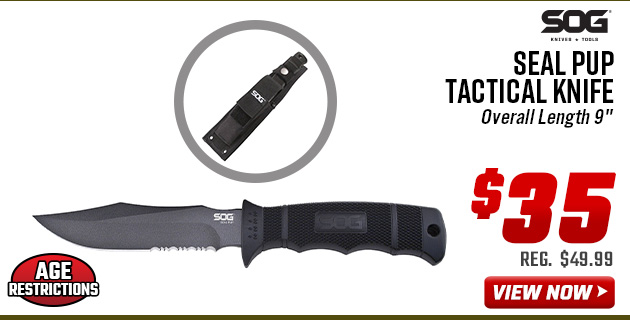 SOG Seal Pup Tactical Knife
