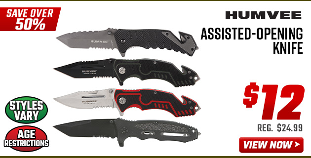 Humvee Assisted-Opening Knife