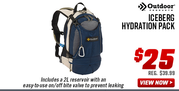 Outdoor Products Iceberg Hydration Pack
