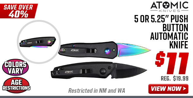 Atomic Knives 5 or 5.25