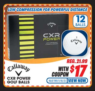 Callaway CXR Power Golf Balls 