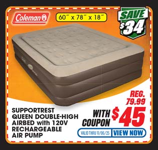 Coleman SupportRest Queen 18