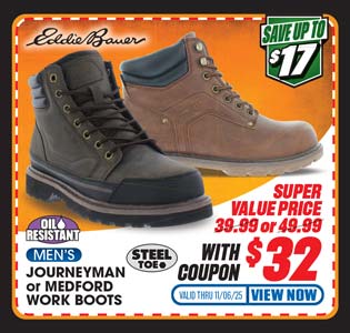 Eddie Bauer Medford Men's Work Boots