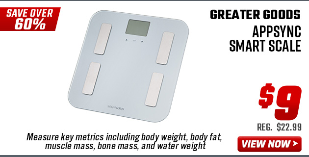Greater Goods Appsync Smart Scale