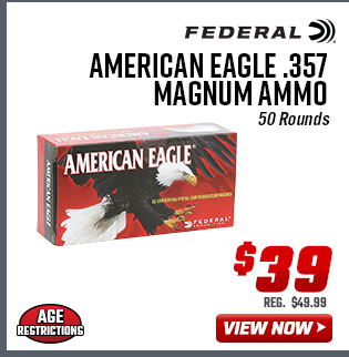 Federal American Eagle .357 Magnum Ammo