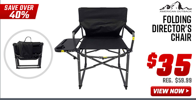 American Outback Folding Director's Chair
