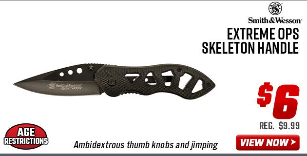 Smith & WessonExtreme Ops Skeleton Handle 
