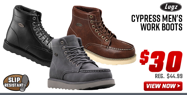 Lugz Cypress Men's Work Boots