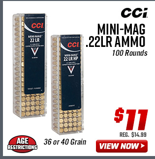 CCI Mini-Mag .22LR Ammo