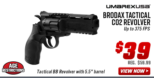 Umarex Brodax Tactical CO2 Revolver