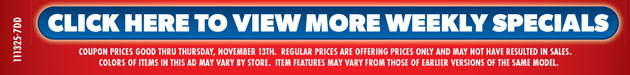 Weekly Ad! CODE: P110725