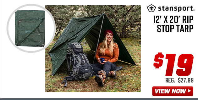 Stansport 12' x 20' Rip Stop Tarp