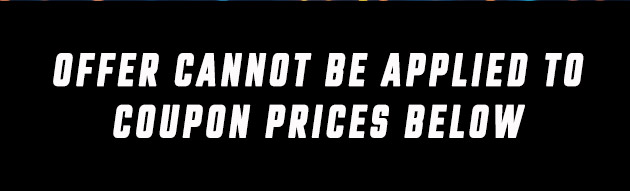 Offer Cannot Be Applied To Coupon Prices Below