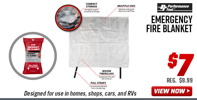 Performance Tool Emergency Fire Blanket