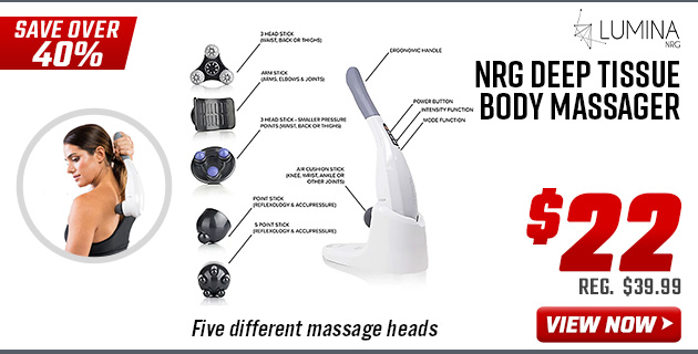 Lumina NRG Deep Tissue Body Massager