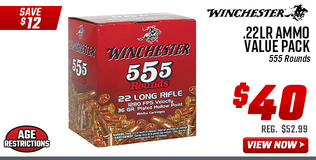 Winchester .22LR Ammo Value Pack