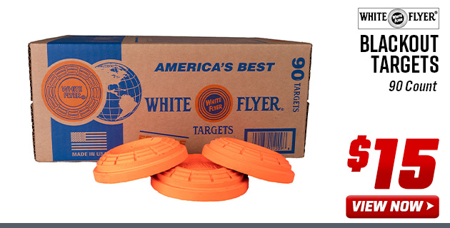 White Flyer Blackout Targets