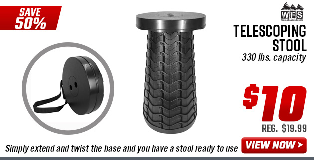 World Famous Sports Telescoping Stool