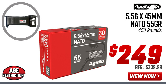 Aguila 5.56 x 45mm NATO 55GR 