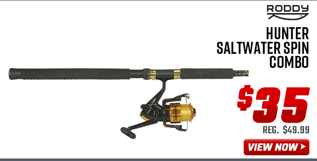 Roddy Hunter Saltwater Spin Combo