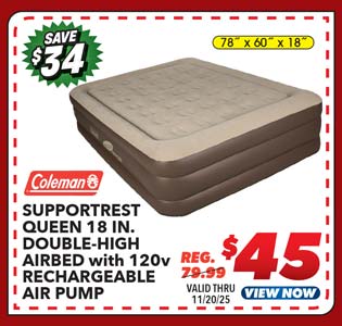 Coleman SupportRest Queen 18
