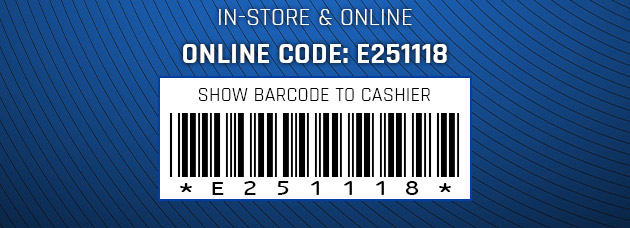 $5 off $25. Exclusions apply. Use code E251118