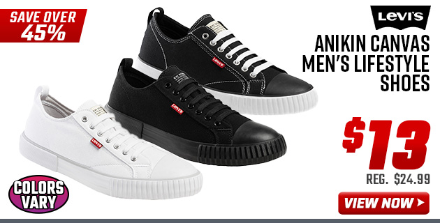 Levi's Anikin Canvas Men's Lifestyle Shoes 