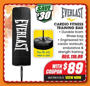 Everlast Cardio Fitness Training Bag