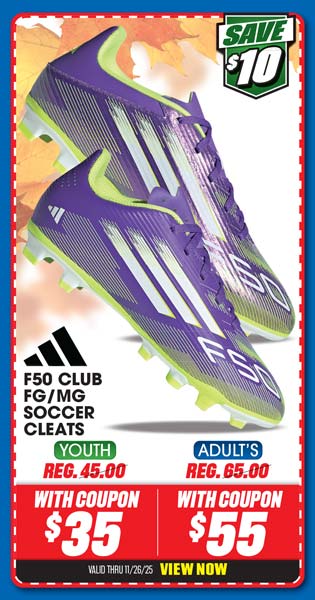 adidas F50 Club FG/MG Adult's or Youth Soccer Cleats