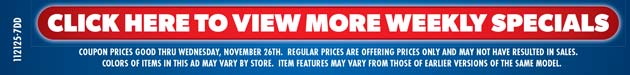 Weekly Ad! CODE: P112125