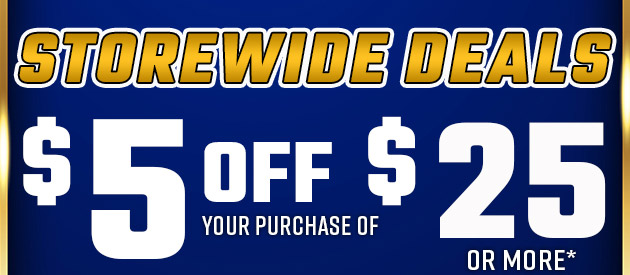 $5 off $25. Exclusions apply. Use code E251123