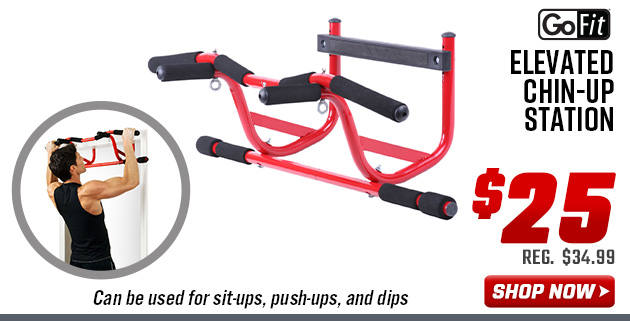 GoFit Elevated Chin-Up Station 