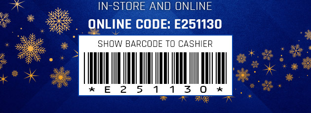 $5 off $15. Exclusions apply. Use code E251130