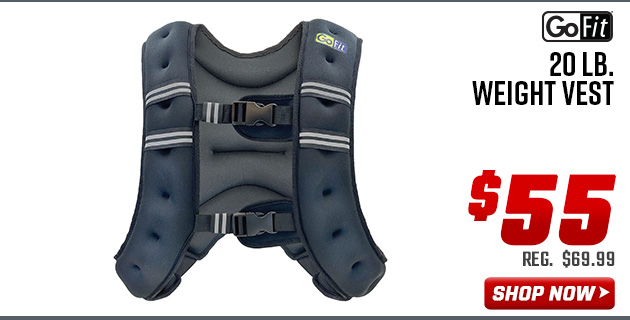 Gofit 20 lb. Weight Vest