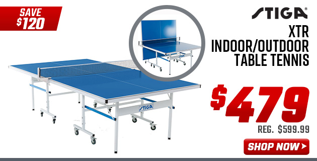 STIGA XTR Indoor/Outdoor Table Tennis Table