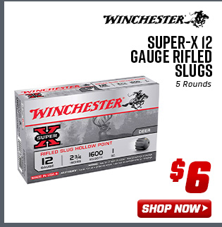Winchester Super-X 12 Gauge Rifled Slugs