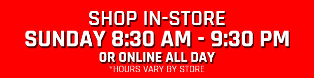 Extended Holiday Hours