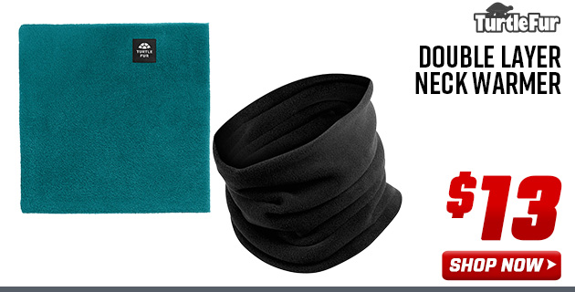 Turtle Fur Double Layer Neck Warmer