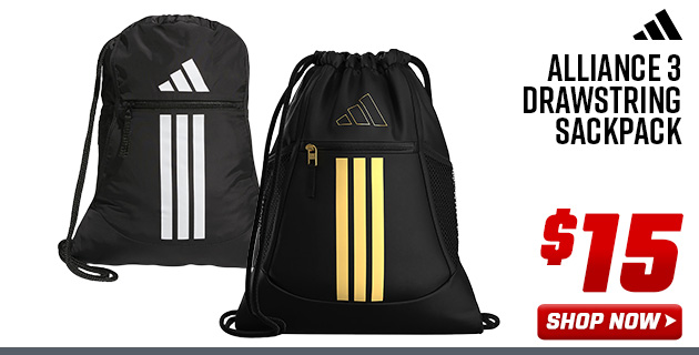 adidas Alliance 3 Drawstring Sackpack 