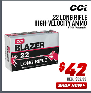 CCI Blazer .22 Long Rifle High-Velocity Ammo