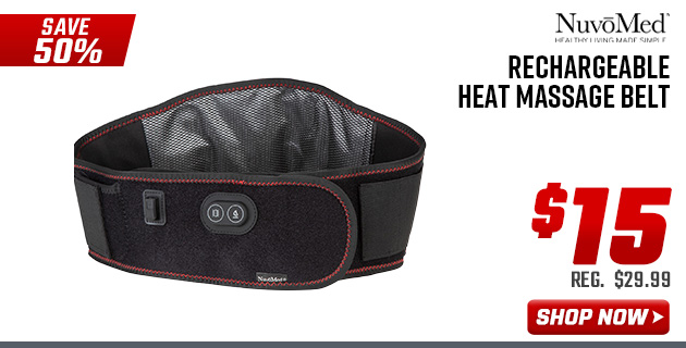 Nuvomed Rechargeable Heat Massage Belt