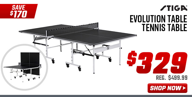 Stiga Evolution Table Tennis Table 