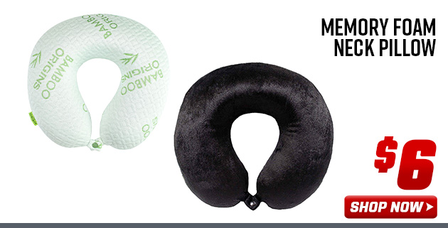 Memory Foam Neck Pillow