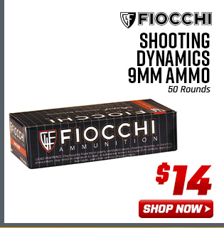 Fiocchi Shooting Dynamics 9mm Ammo