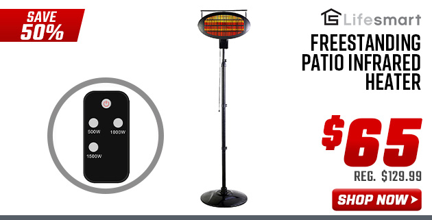 Lifesmart Freestanding Patio Infrared Heater